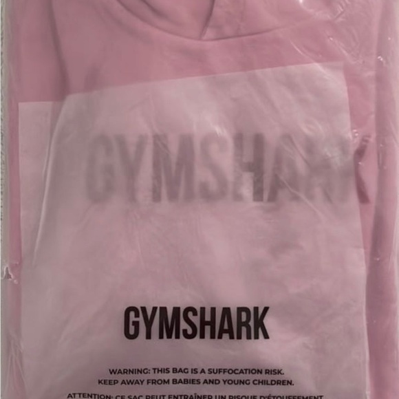 (NWT) GYMSHARK Apollo Oversized Hoodie In Sorbet Pink, Small - Picture 12 of 17